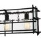 Quoizel Daphne Linear Chandelier 5 Lights Matte Black DPN538MBK - alternate 4